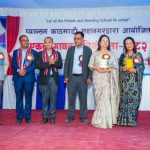 महर्षि कलेजमा एकल गायन प्रतियोगिता, अक्सिडेन्टल स्कुलकी दिक्षा उप्रेती प्रथम