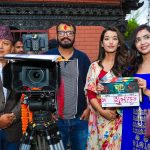 ‘झरीपछिको इन्द्रेणी’ को मुहूर्त, अर्जुन घिमिरेको निर्देशनमा छायांकन सुरु