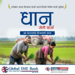 ग्लोबल आइएमई बैंकद्वारा राष्ट्रिय धान दिवसको अवसरमा “धान खेती कर्जा” सार्वजनिक तथा धान रोपाई कार्यक्रम आयोजना