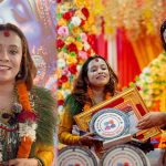गायिका शान्तीकुमारी शाही फाउण्डेसनको आजीवन सदस्य बन्दै भक्तजनहरुलाई देउडामा छमछमी नचाइन्
