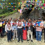 धार्चे गाउँपालिका–३ मा खोर्लाबेसी खोला बेलिब्रिज पुलको उद्घाटन सम्पन्न