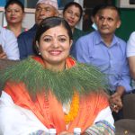 भागवत मञ्जरी राधिका दासी माताज्यूको ग्रीन सिटी हस्पिटलमा भव्य आगमन, जीवनभरको उपचार सुविधा सहित सम्मान
