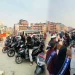 शेखर कुमार शाहको नेतृत्वमा नयाँ बसपार्कमा राइड सेयर चालकलाई ट्राफिक सुरक्षा सचेतना कार्यक्रम