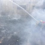 सिनामंगलको काठ गोदाममा आगलागी