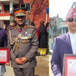 सशस्त्र प्रहरीको रजत महोत्सवमा समाजसेवी विष्णु शाही सम्मानित