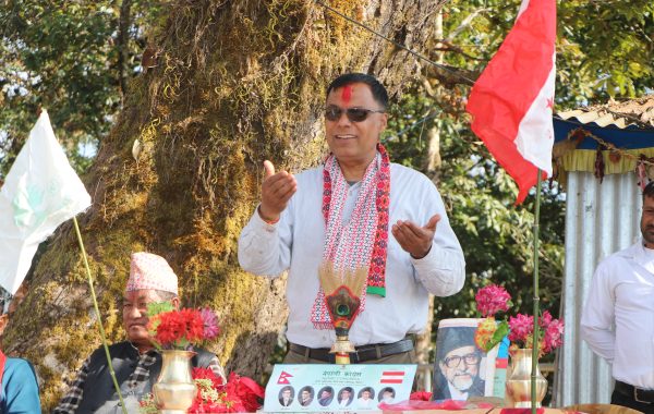 गोरखाको विकासका लागि स्पष्ट नीति बनाउने दवाडीको प्रतिबद्धता: सेवा–सुविधा जनताको हितमा खर्च गर्ने