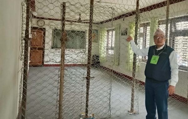 गोरखामा तारजाली र सिसिटिभी सहितको मतगणनास्थल तयार