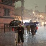 हावाहुरीसहितको वर्षाले काठमाडौं उपत्यका अस्तव्यस्त