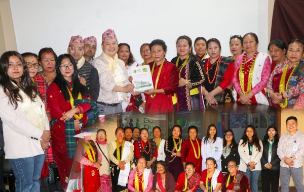 कान्तिपुर डेन्टल हस्पिटल र नेपाल मगर महिला संघको स्वास्थ्य सहकार्य