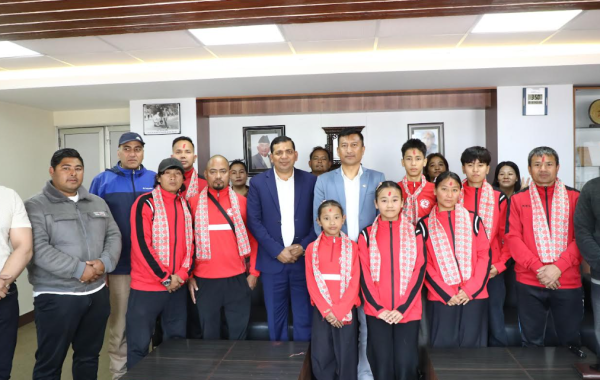 विश्व जुनियर उसु च्याम्पियनसिपका लागि नेपाली टोली चीन प्रस्थान गर्ने