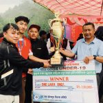 मर्स्याङ्दी अन्डर–१९ फुटबल : पुरुष–महिला दुवैमा वडा नं. ४ ताघ्रिङ विजेता