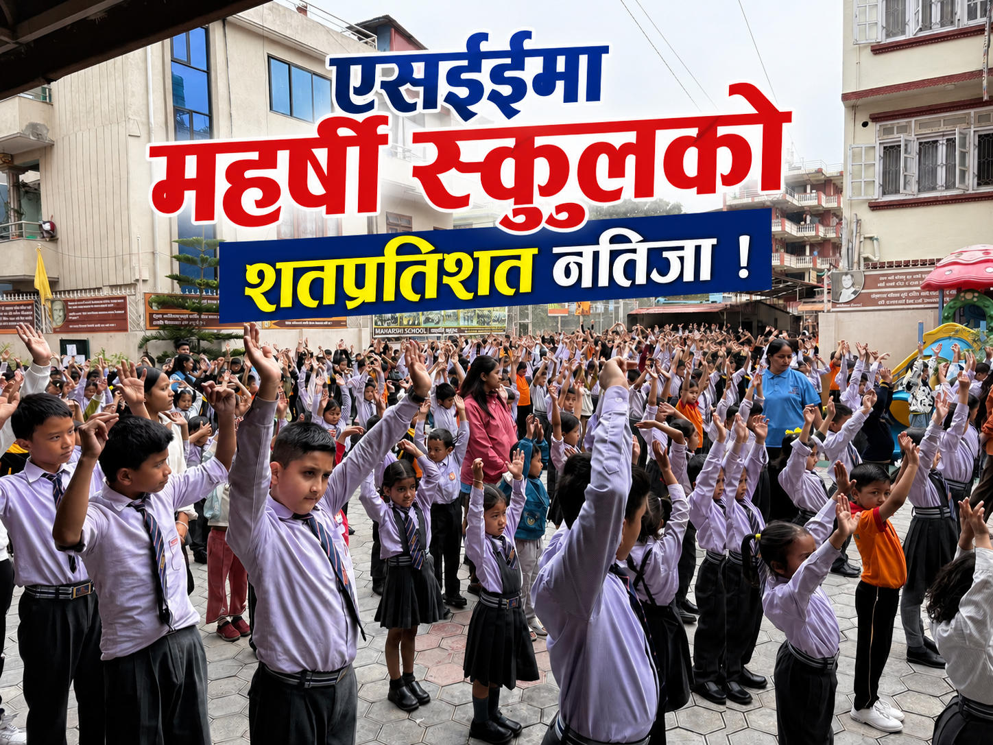 एसईईमा महर्षी स्कुलको शतप्रतिशत नतिजा