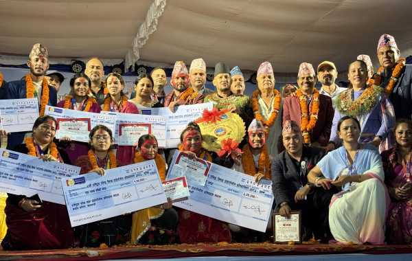 नुवाकोटमा ९ औँ राष्ट्रिय रनिङ शिल्ड दोहोरीगीत प्रतियोगिता भव्यताका साथ सम्पन्न, निशान्त र संगिना विजेता