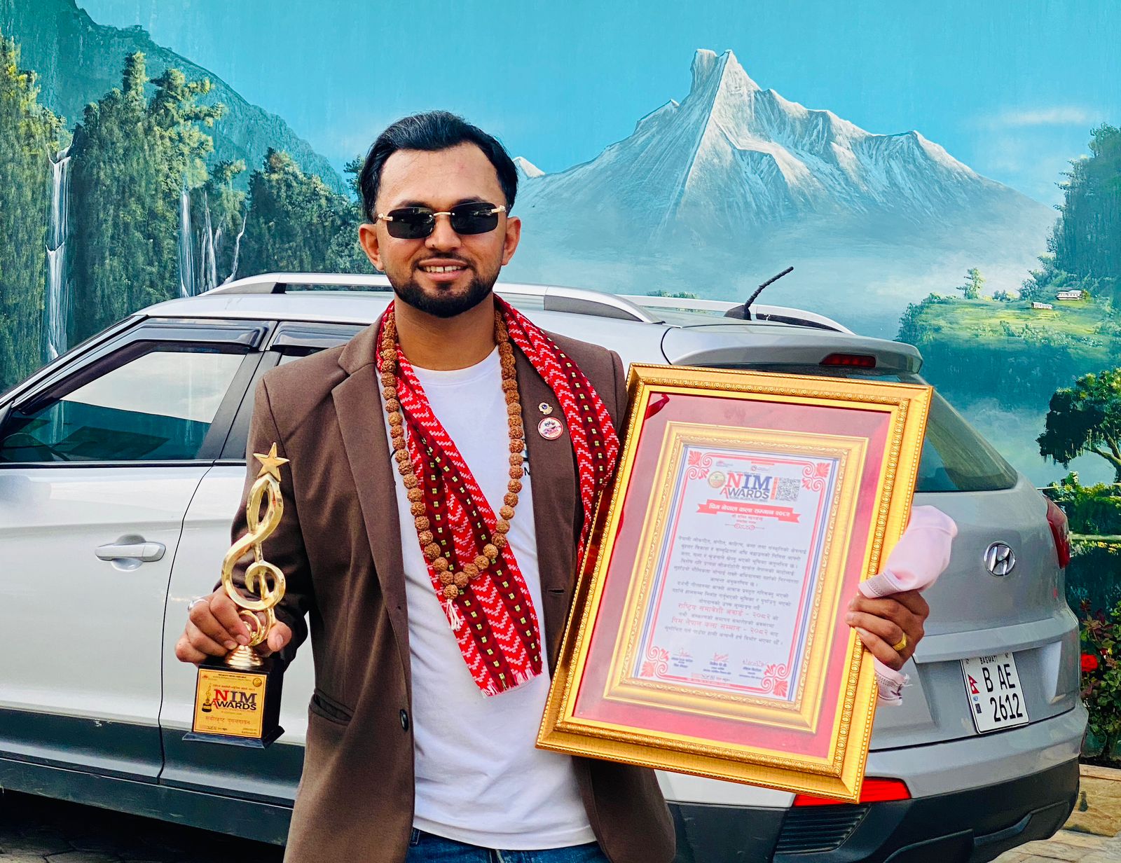 गायक सचिन भट्टराई ‘राष्ट्रिय युवा कलाकारिता सम्मान–२०२६’ बाट सम्मानित
