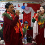 अग्रज लोकगायिका माया र उमा गुरुङको गीतको लय चोरी भएको आरोप, प्रतिष्ठानमा न्यायको माग