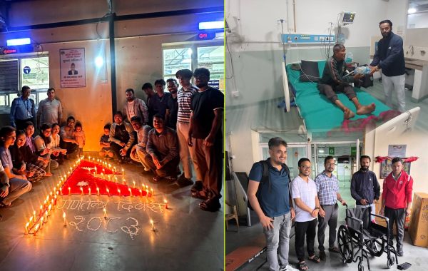 दीप प्रज्वलन, स्वास्थ्य परीक्षण र फलफूल वितरण गर्दै प्रदेश अस्पताल गोरखाले मनायो १९औँ गणतन्त्र दिवस