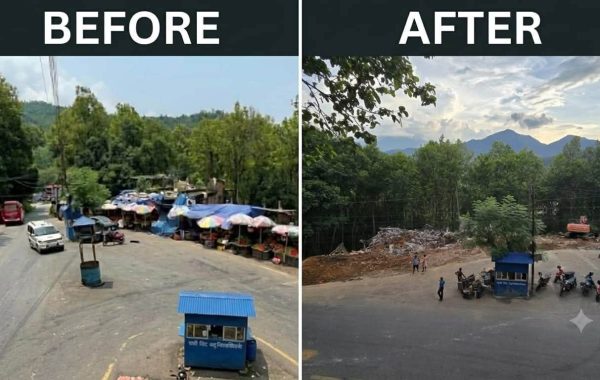अन्तत: डिभिजन वन कार्यालय गोरखाले १२ किलो क्षेत्रको अवैध वन अतिक्रमण हटायो