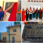मेयर आनन्दराज त्रिपाठीले उद्घाटन गरे भानु स्वास्थ्य चौकीको नयाँ भवन