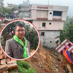 पहिरो पीडित परिवारलाई वडा अध्यक्ष कुँवरद्वारा ५० हजार रुपैयाँ सहयोग