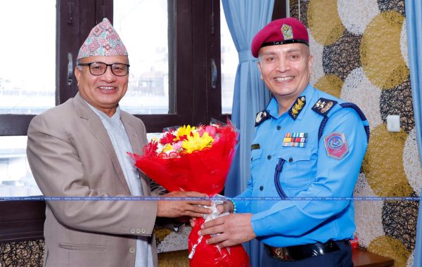 प्रमुख निर्वाचन आयुक्त र प्रहरी महानिरीक्षकबीच भेट, निर्वाचन सुरक्षाबारे छलफल