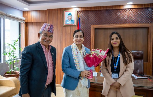 स्वास्थ्य मन्त्री मेहता र मेयर महर्जनबीच भेटघाट,स्वास्थ्य क्षेत्रबारे छलफल