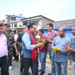 निर्वाचन क्षेत्रमा पुगे अर्थमन्त्री वाग्ले, जनताका समस्या र विकासका माग सुन्दै