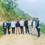 आँबुखैरेनीमा १,३०० मिटर सडक कालोपत्रेका लागि स्थलगत सर्वे सम्पन्न