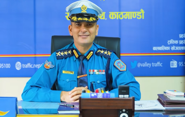 सिठी फुकेर मात्रै ट्राफिक व्यवस्थापन सम्भव छैन, ‘फेसलेस ट्राफिक’मा जानुपर्छ : एसएसपी काफ्ले