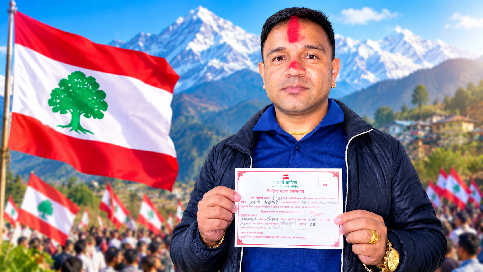कलाकारितापछि राजनीतिमा प्रकाश कटुवाल, कांग्रेस महाधिवेशन प्रतिनिधिमा भिड्दै