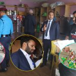 चाडपर्वलाई लक्षित गर्दै ठाँटीपोखरी बजारमा संयुक्त बजार अनुगमन