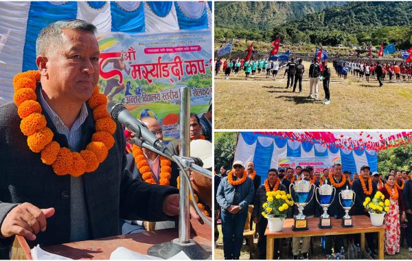 मर्स्याङ्दीमा आठौँ मर्स्याङ्दी कप सुरु, पहिलो दिन ९०० विद्यार्थी सहभागी